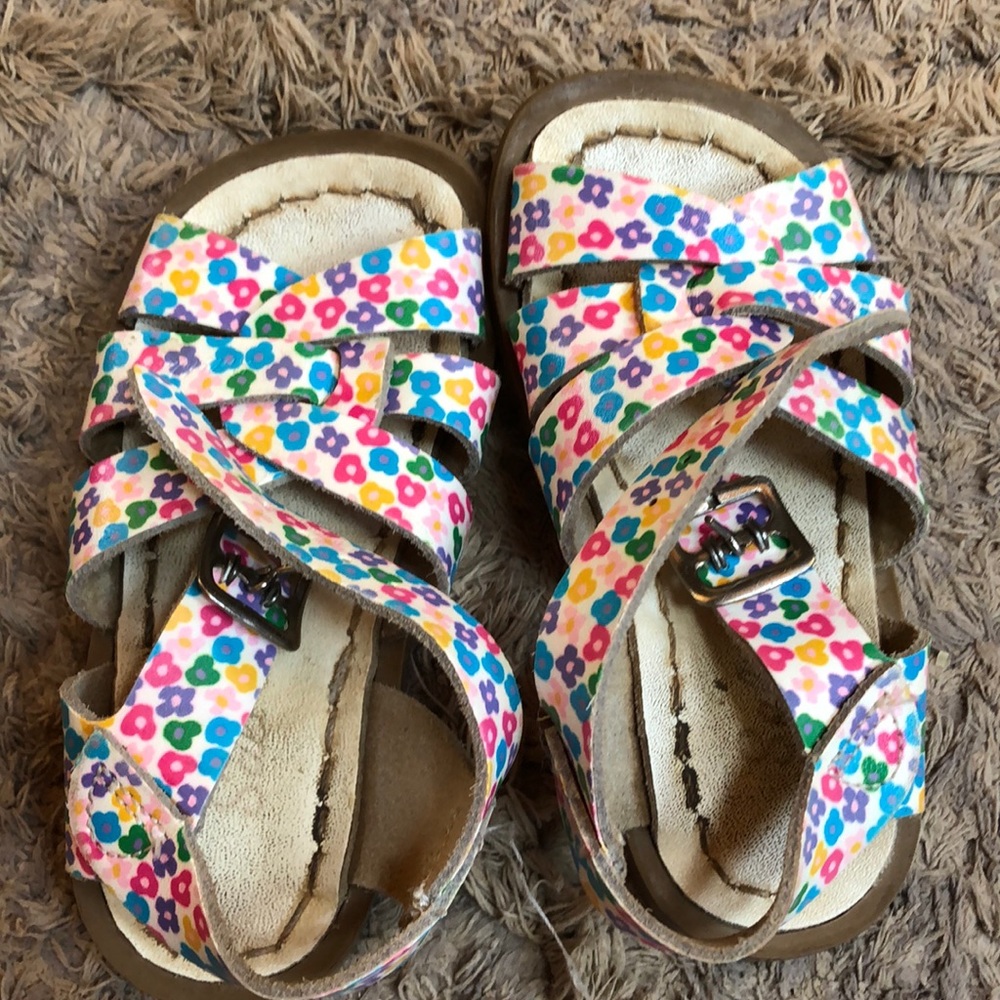 Floral Salt Water sandals